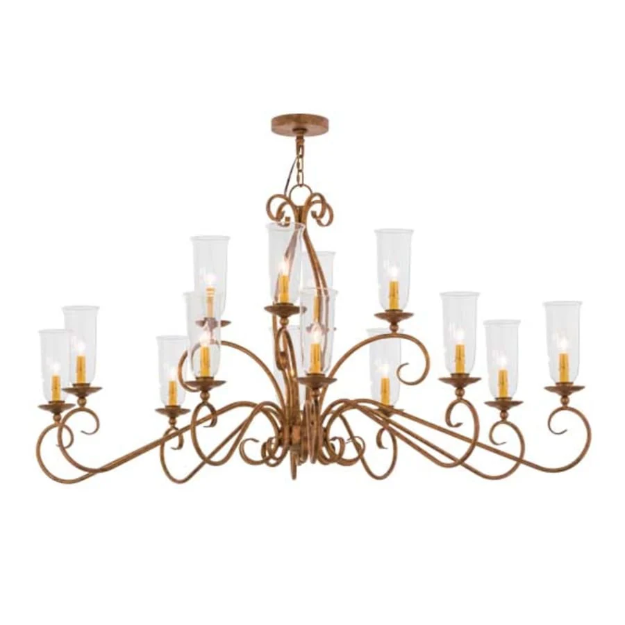 Meyda Tiffany Wallis 14 Light 36" Wide Chandelier - Image 1