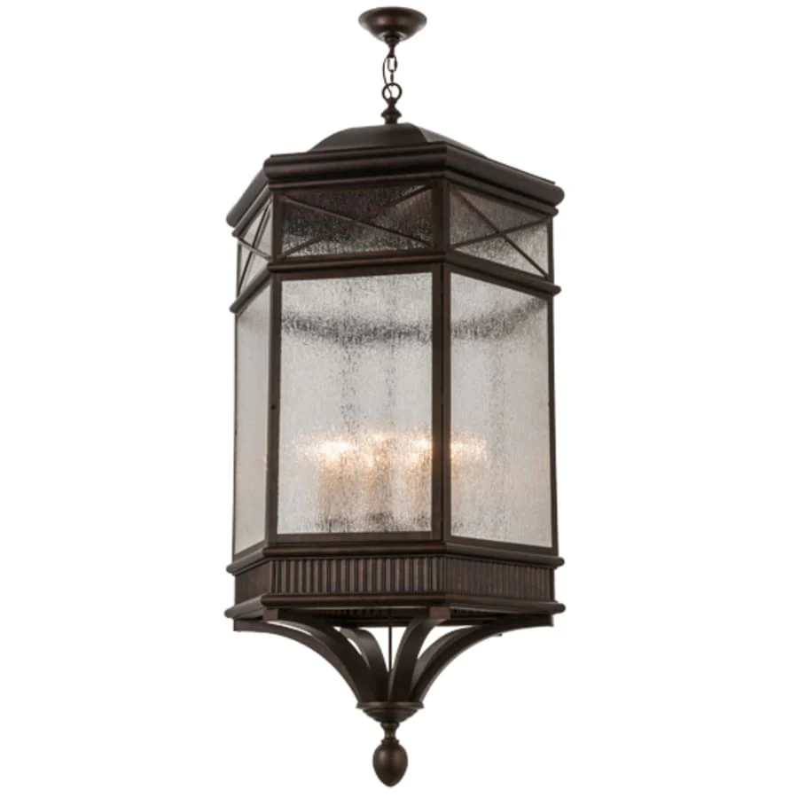 Meyda Tiffany Newquay 9 Light 36" Wide Taper Candle Pendant - Image 3