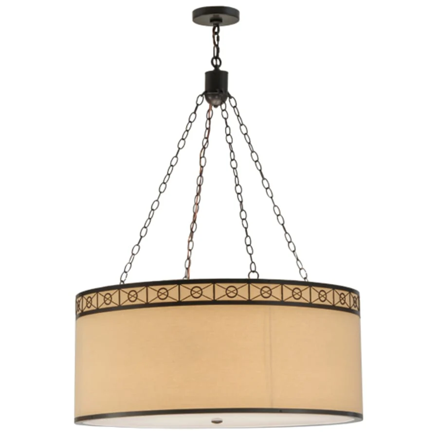 Meyda Tiffany Cilindro 4 Light 37" Wide Suspension Pendant - Image 3