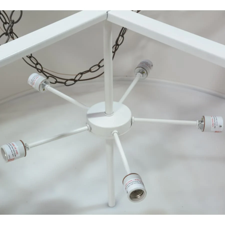 Meyda Tiffany Cilindro 5 Light 48" Wide Suspension Pendant - Image 3