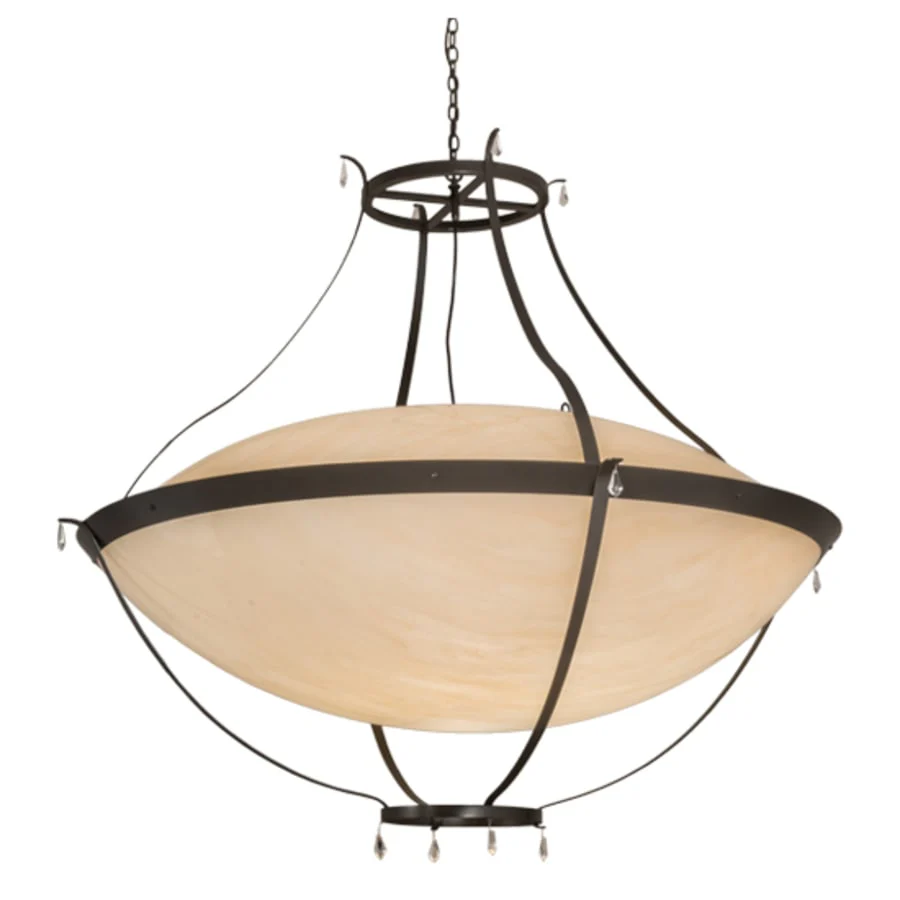 Meyda Tiffany Modesto 66″ Wide Crystal Pendant