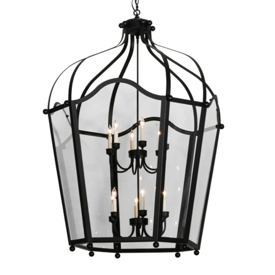 Meyda Tiffany Citadel 12 Light 42" Wide Taper Candle Pendant - Image 1
