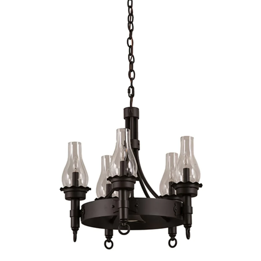 Meyda Tiffany Durango 5 Light 22" Wide Chandelier - Image 3