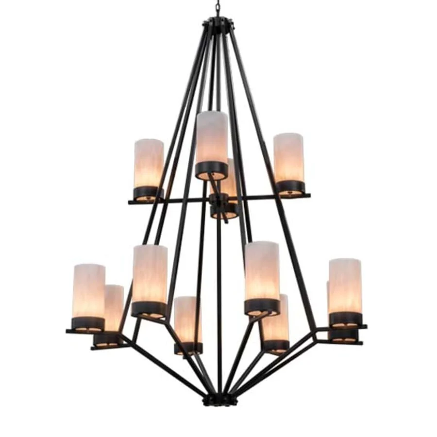 Meyda Tiffany Galen 12 Light 60" Wide Chandelier - Image 1