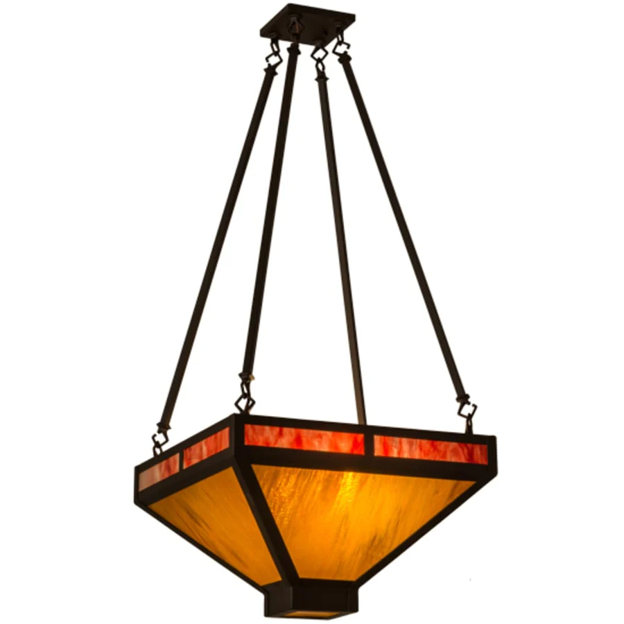 Meyda Tiffany Whitewing 2 Light 26" Wide Pendant - Image 1