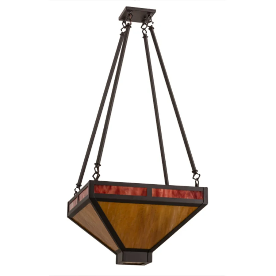 Meyda Tiffany Whitewing 2 Light 26" Wide Pendant - Image 3