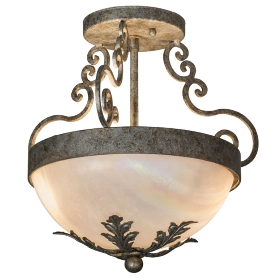 Meyda Tiffany Renaissance 2 Light 13" Wide Pendant - Image 3