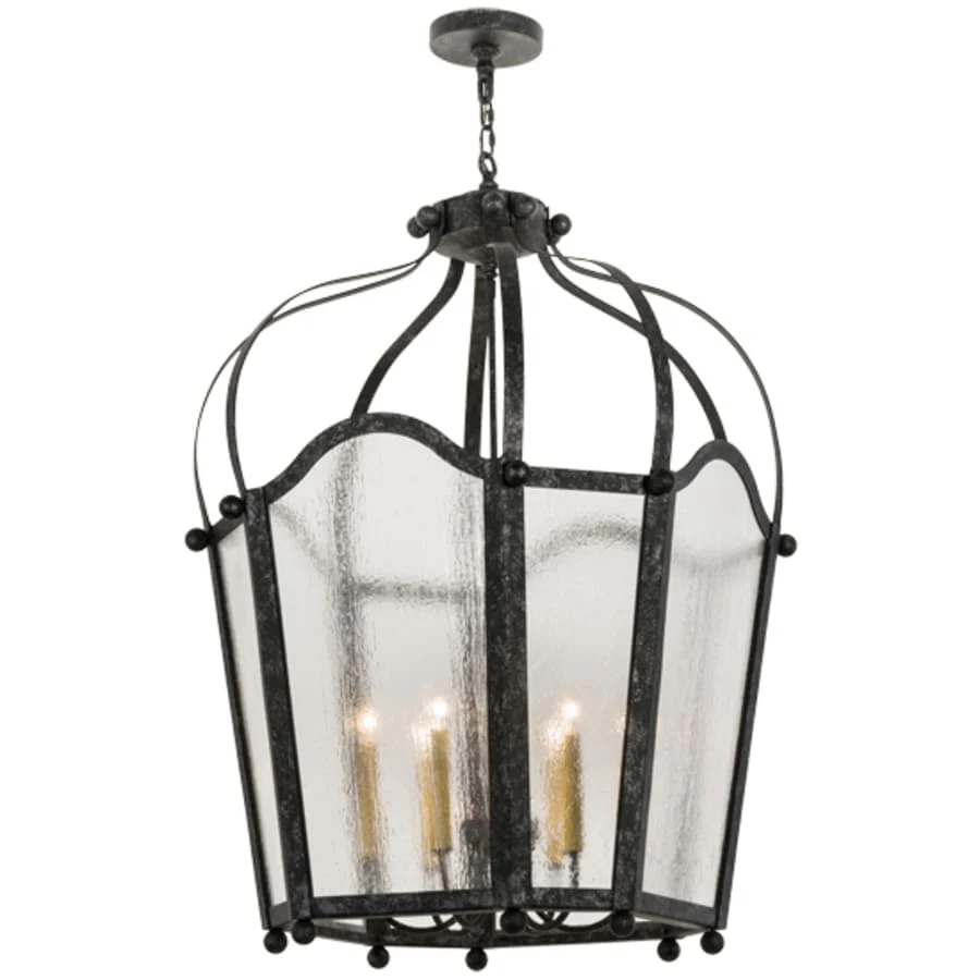 Meyda Tiffany Citadel 6 Light 32" Wide Taper Candle Pendant - Image 2