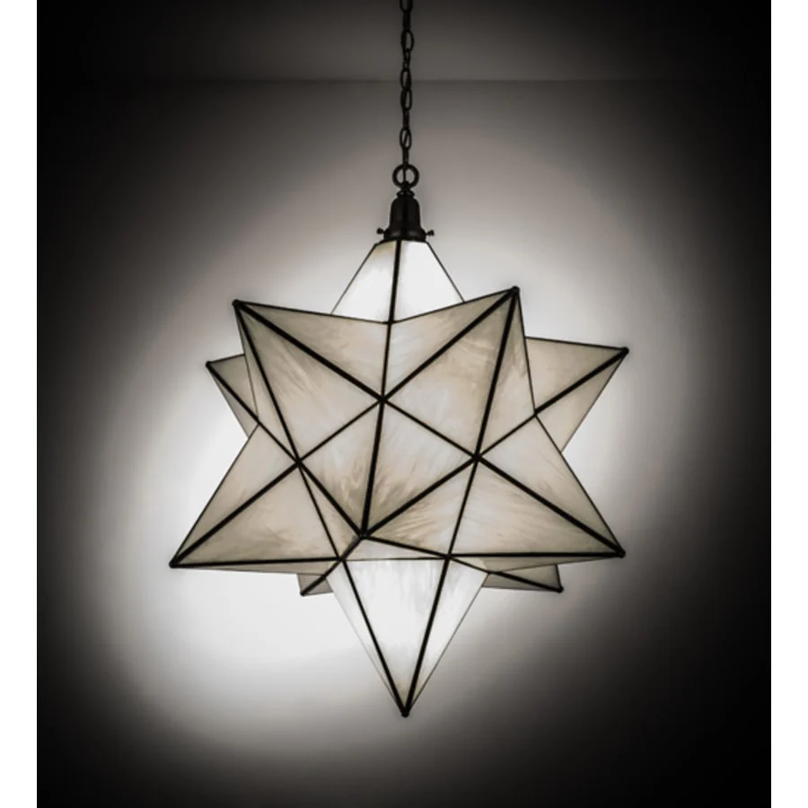 Meyda Tiffany Moravian Star 6 Light 32″ Wide Pendant