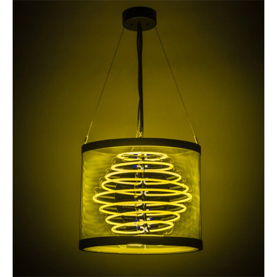 Meyda Tiffany Liquid Sunshine 6 Light 12" Wide Pendant - Image 1