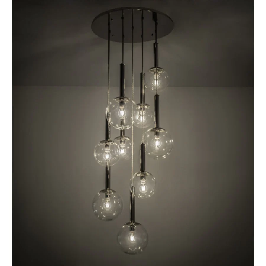 Meyda Tiffany Bola 9 Light 26" Wide Multi Light Pendant - Image 1