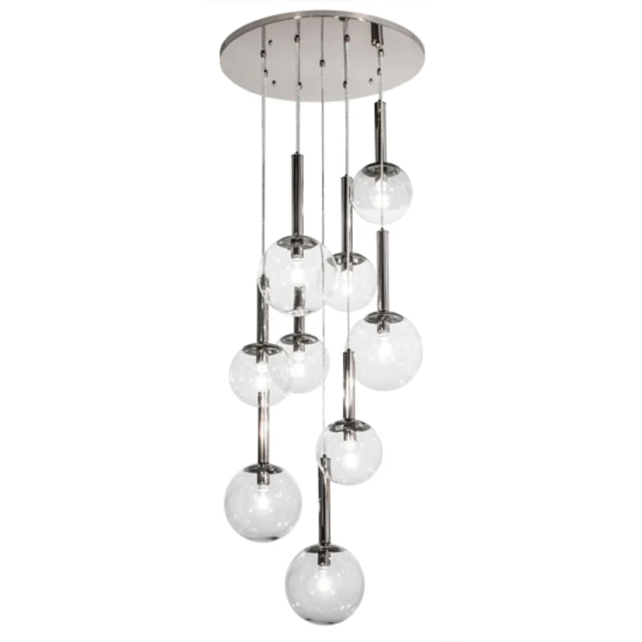 Meyda Tiffany Bola 9 Light 26" Wide Multi Light Pendant - Image 3