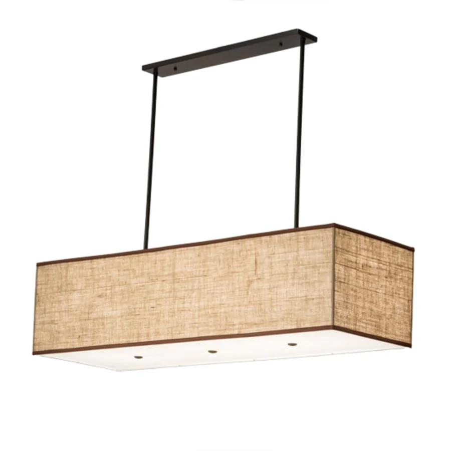 Meyda Tiffany Quadrato Lounge 5 Light 59" Wide Linear Pendant - Image 2