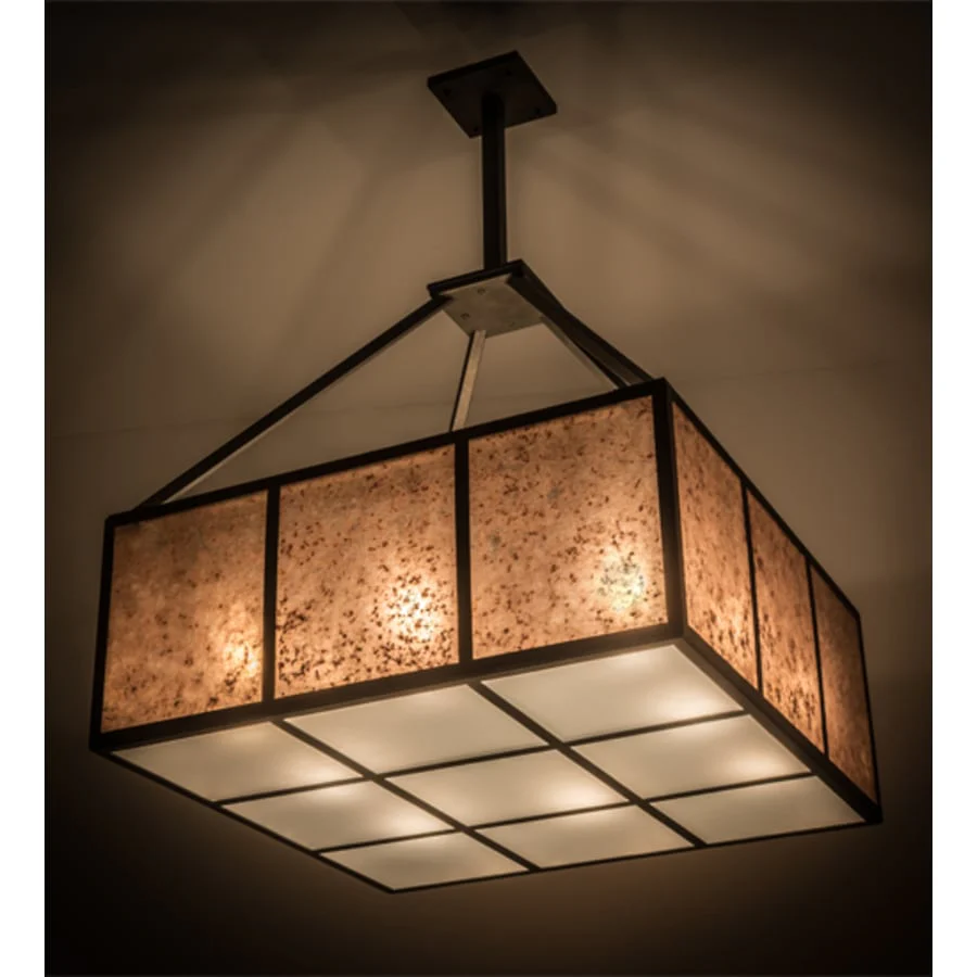 Meyda Tiffany Kaplan 8 Light 60" Wide Pendant - Image 1