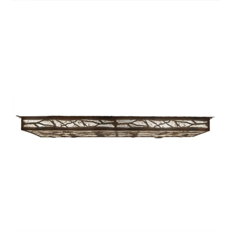Meyda Tiffany Whispering Pines 51" Wide LED Flush Mount Ceiling Fixture - Image 3