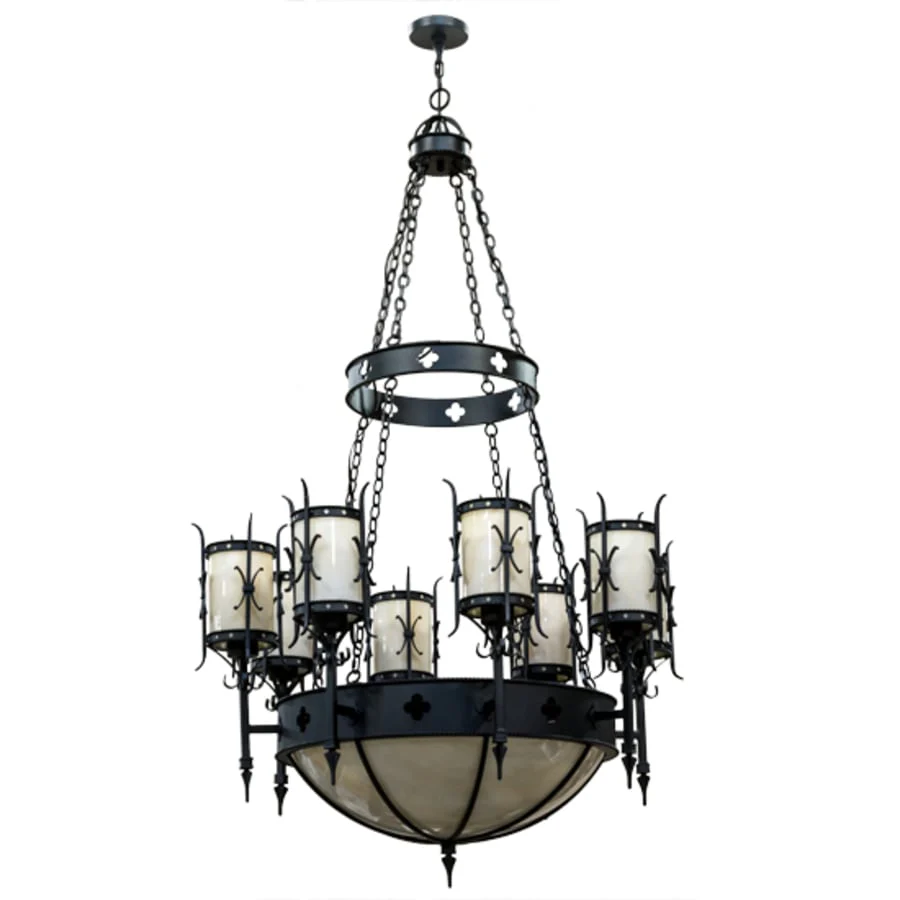Meyda Tiffany Sabrina 12 Light 48" Wide Chandelier - Image 3