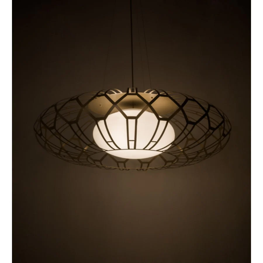 Meyda Tiffany Margo Mizner 3 Light 60″ Wide Suspension Pendant
