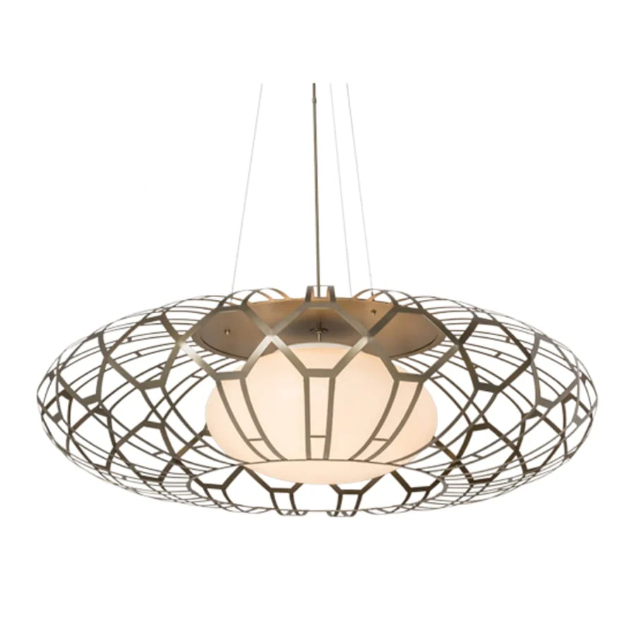 Meyda Tiffany Margo Mizner 3 Light 60" Wide Suspension Pendant - Image 2