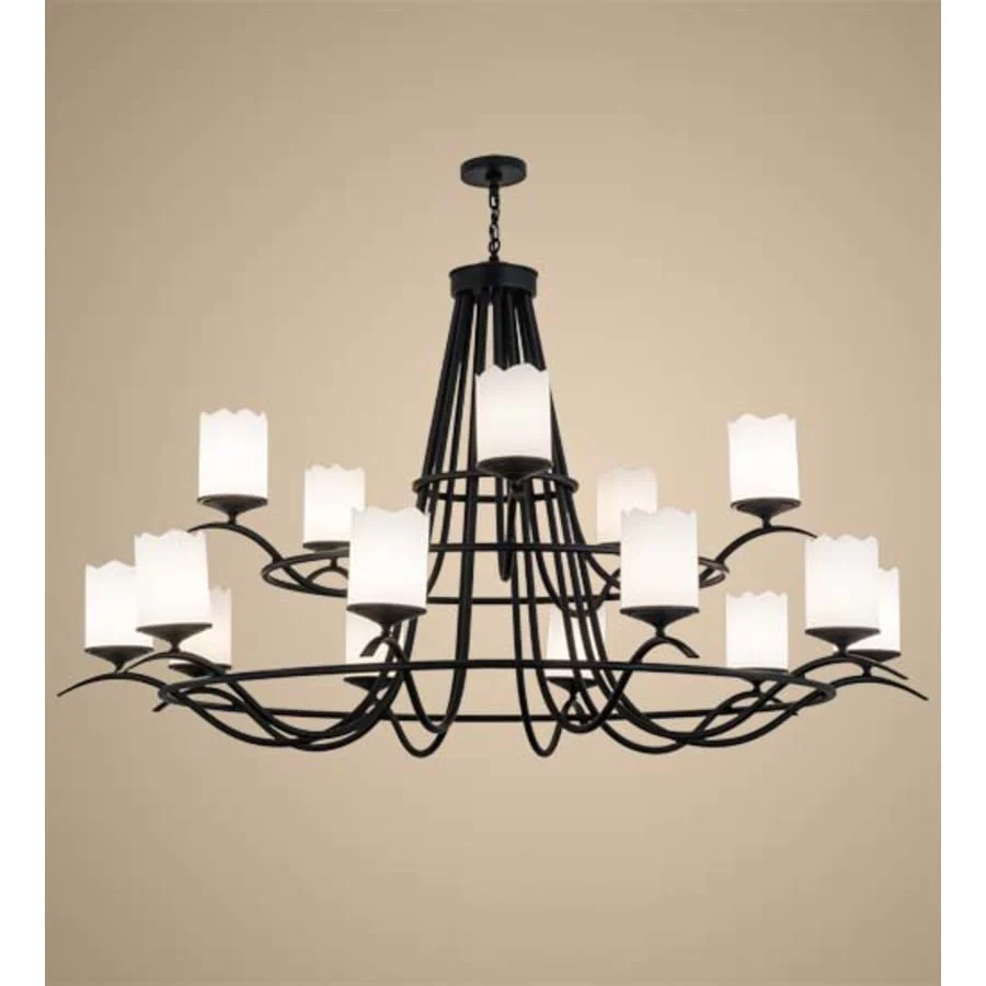 Meyda Tiffany Octavia 15 Light 78" Wide Ring Chandelier - Image 1