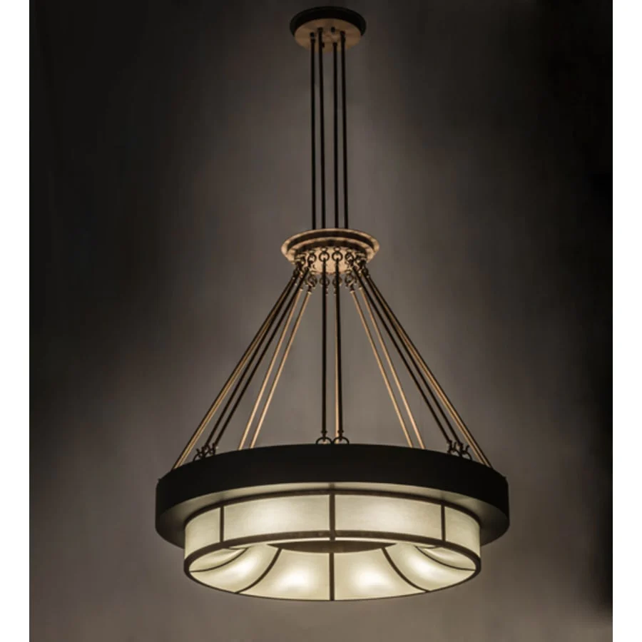 Meyda Tiffany Cilindro Ventura 8 Light 48" Wide Pendant - Image 1