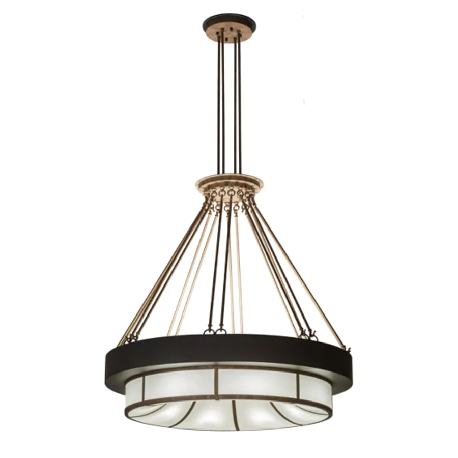 Meyda Tiffany Cilindro Ventura 8 Light 48" Wide Pendant - Image 2