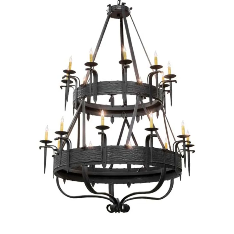 Meyda Tiffany Costello 20 Light 56" Wide Taper Candle Style Chandelier - Image 1