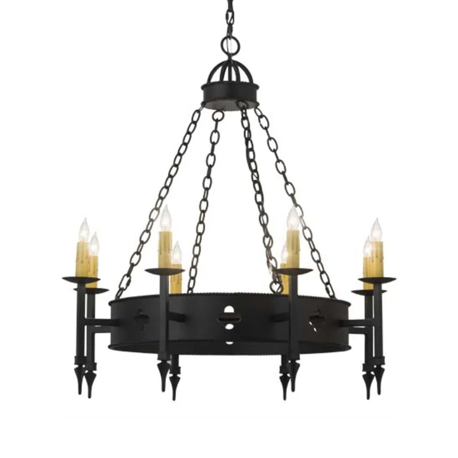 Meyda Tiffany Sabrina 8 Light 38" Wide Taper Candle Style Chandelier - Image 1