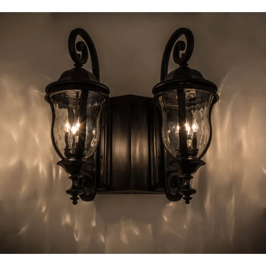 Meyda Tiffany Monticello 8 Light 36″ Tall Wall Sconce