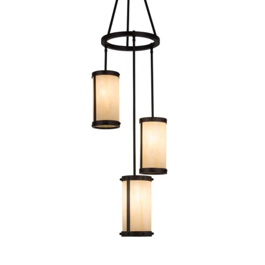 Meyda Tiffany Cartier 3 Light 18" Wide Multi Light Pendant - Image 1