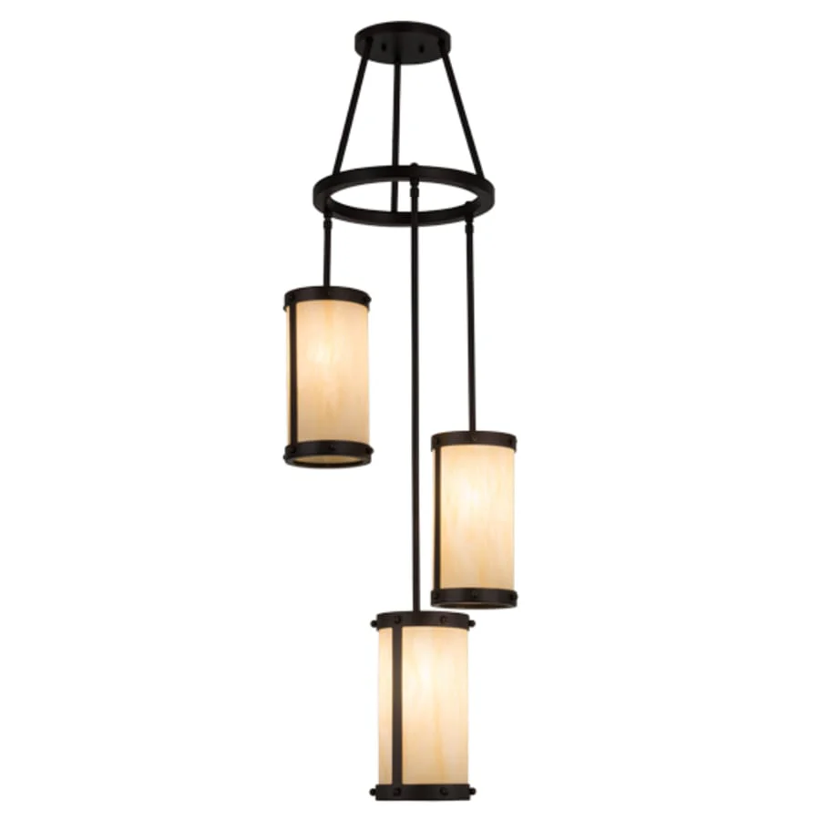 Meyda Tiffany Cartier 3 Light 18" Wide Multi Light Pendant - Image 2