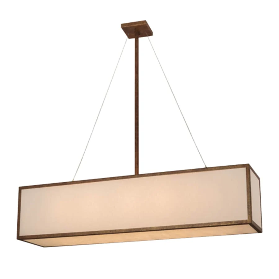 Meyda Tiffany Quadrato 5 Light 52" Wide Linear Pendant - Image 2