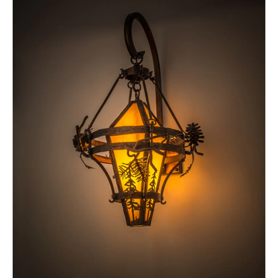 Meyda Tiffany Lone 28" Tall Wall Sconce - Image 1