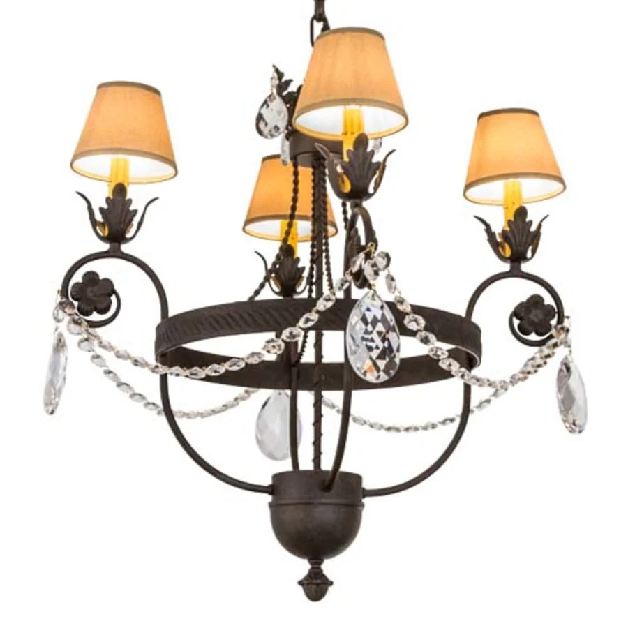 Meyda Tiffany Antonia 4 Light 26" Wide Ring Chandelier - Image 1