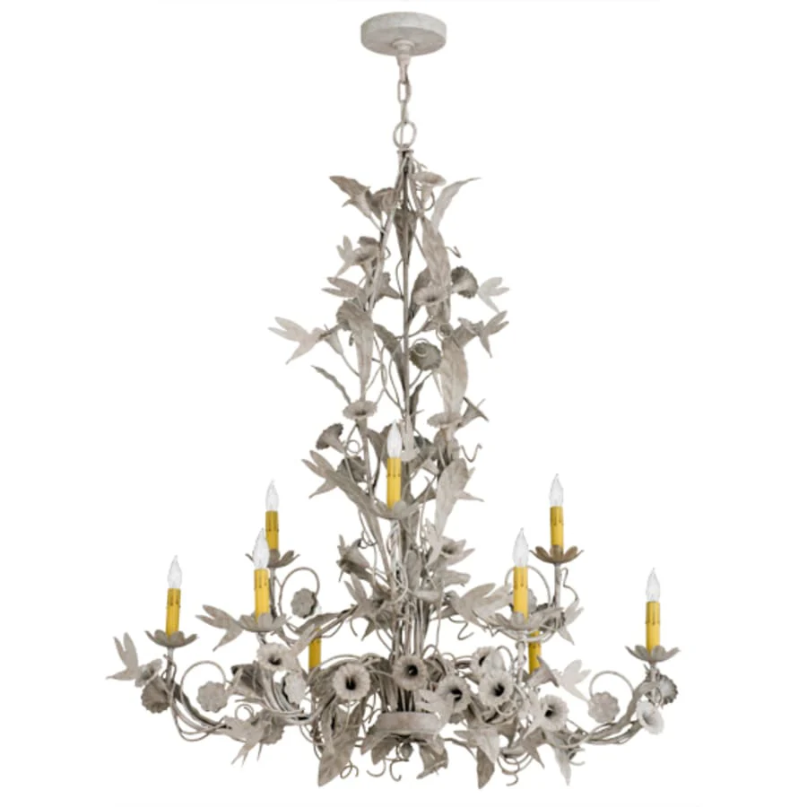 Meyda Tiffany Le Printemps 9 Light 36" Wide Taper Candle Style Chandelier - Image 3
