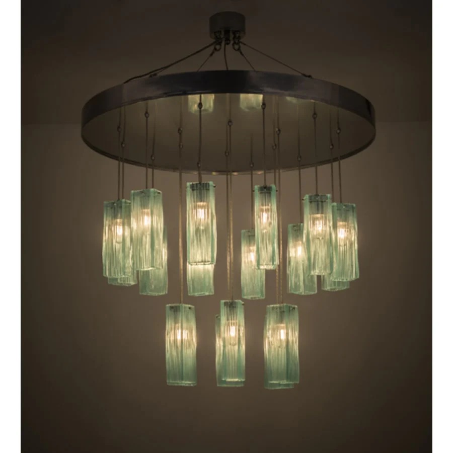 Meyda Tiffany Metro 18 Light 48" Wide Multi Light Pendant - Image 1