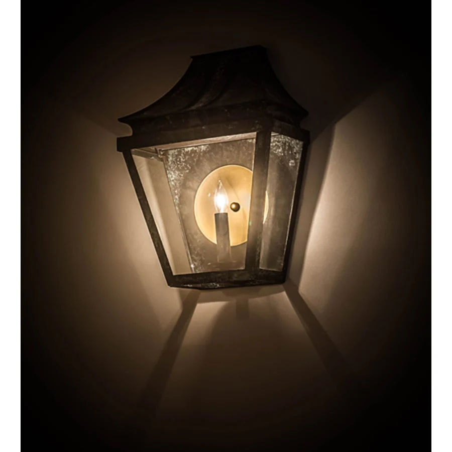 Meyda Tiffany Coach 18" Tall Wall Sconce - Image 1