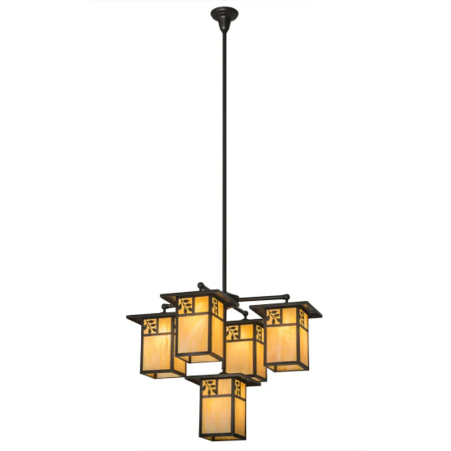 Meyda Tiffany Hyde Park 5 Light 32" Wide Chandelier - Image 2