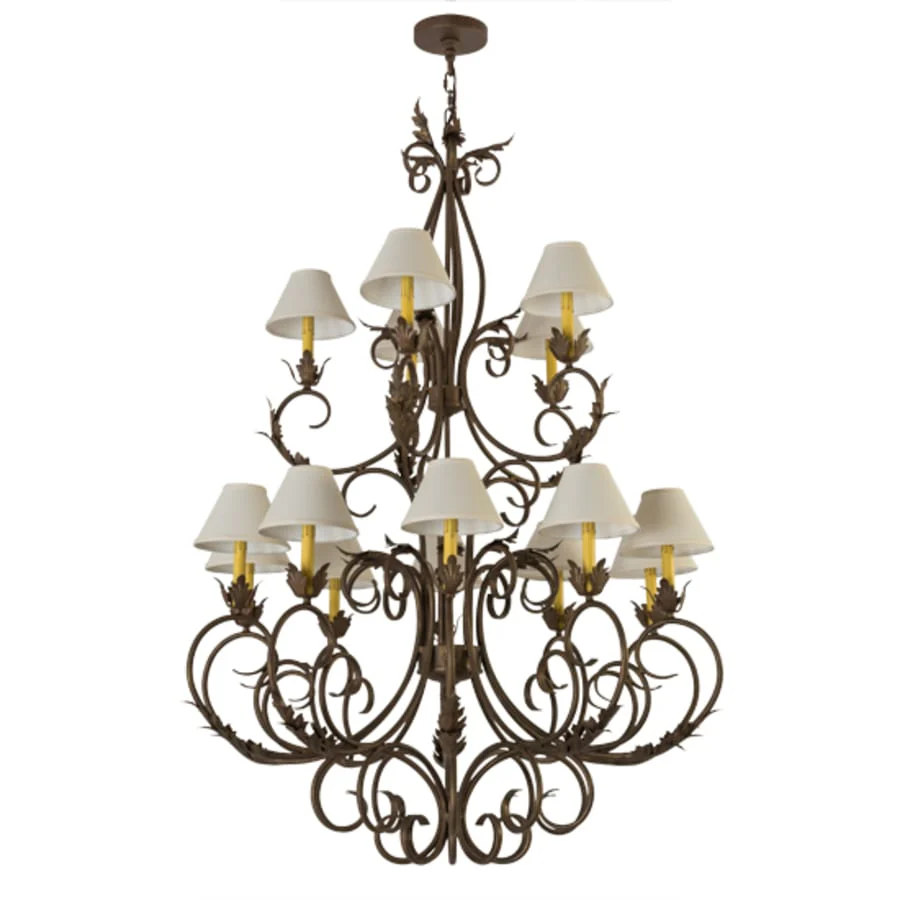 Meyda Tiffany Aexandria 15 Light 46" Wide Chandelier - Image 3