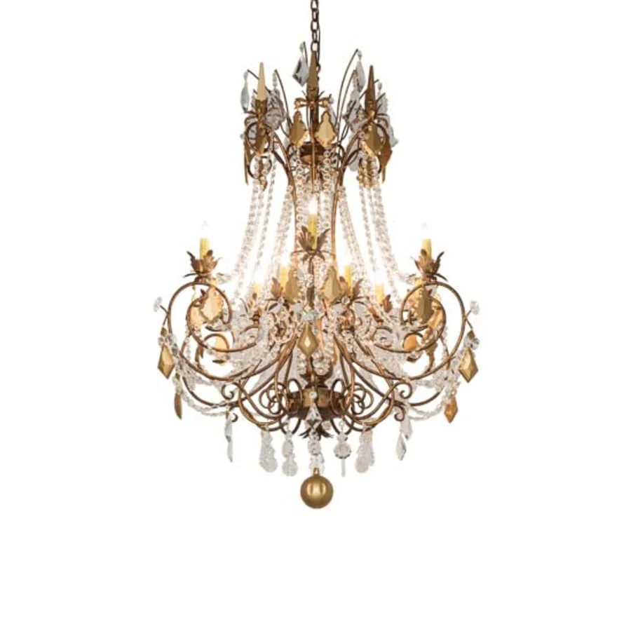 Meyda Tiffany Minuet 12 Light 38" Wide Beaded Candle Style Chandelier - Image 1