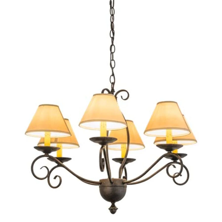 Meyda Tiffany Sienna 6 Light 30" Wide Chandelier - Image 1