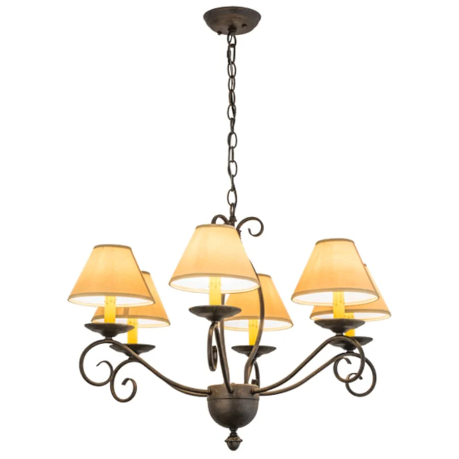 Meyda Tiffany Sienna 6 Light 30" Wide Chandelier - Image 2