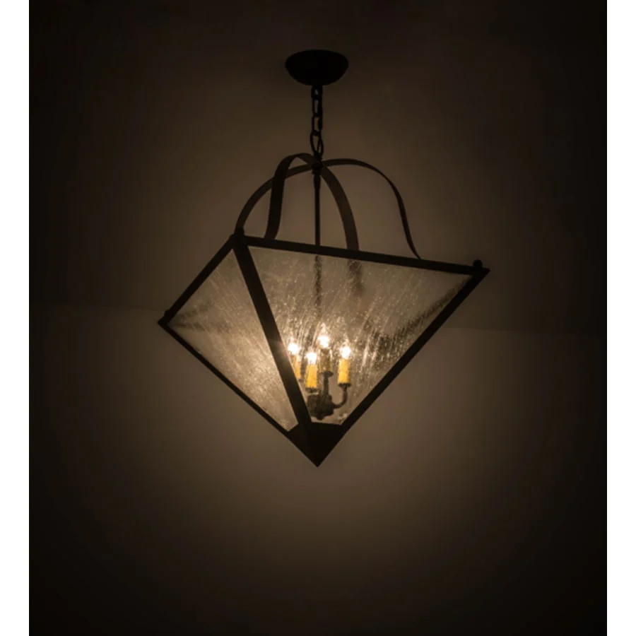 Meyda Tiffany Zale 4 Light 28" Wide Pendant - Image 1