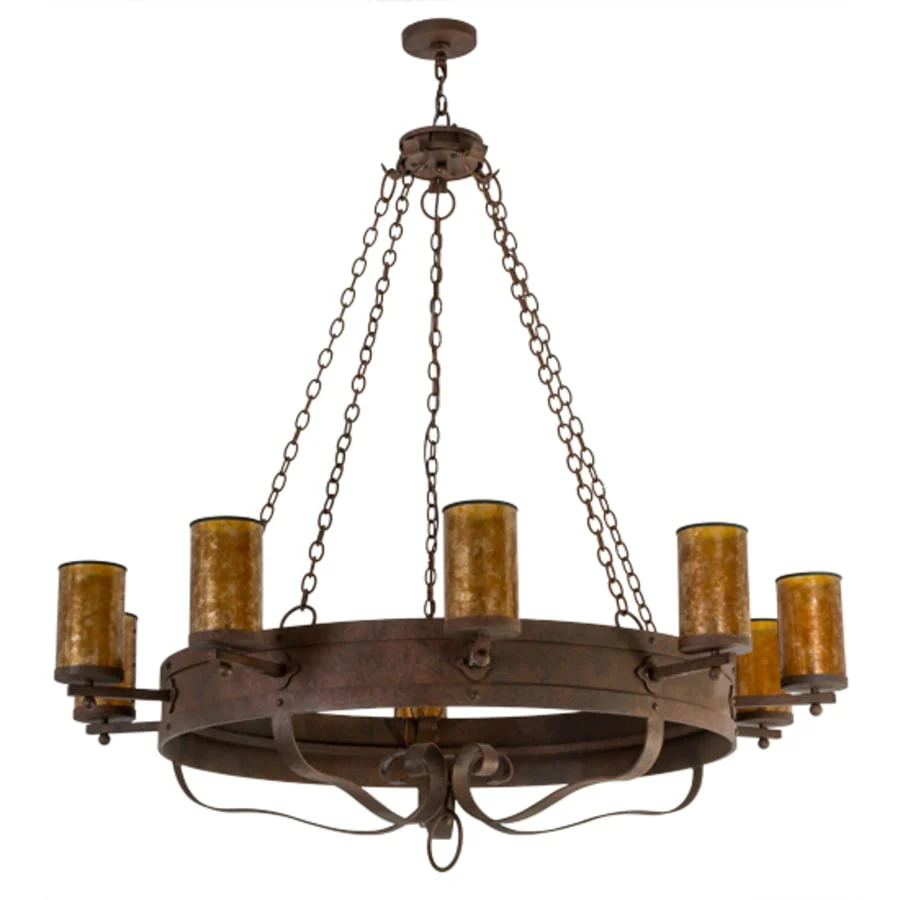 Meyda Tiffany Parnella 10 Light 60" Wide Ring Chandelier - Image 3