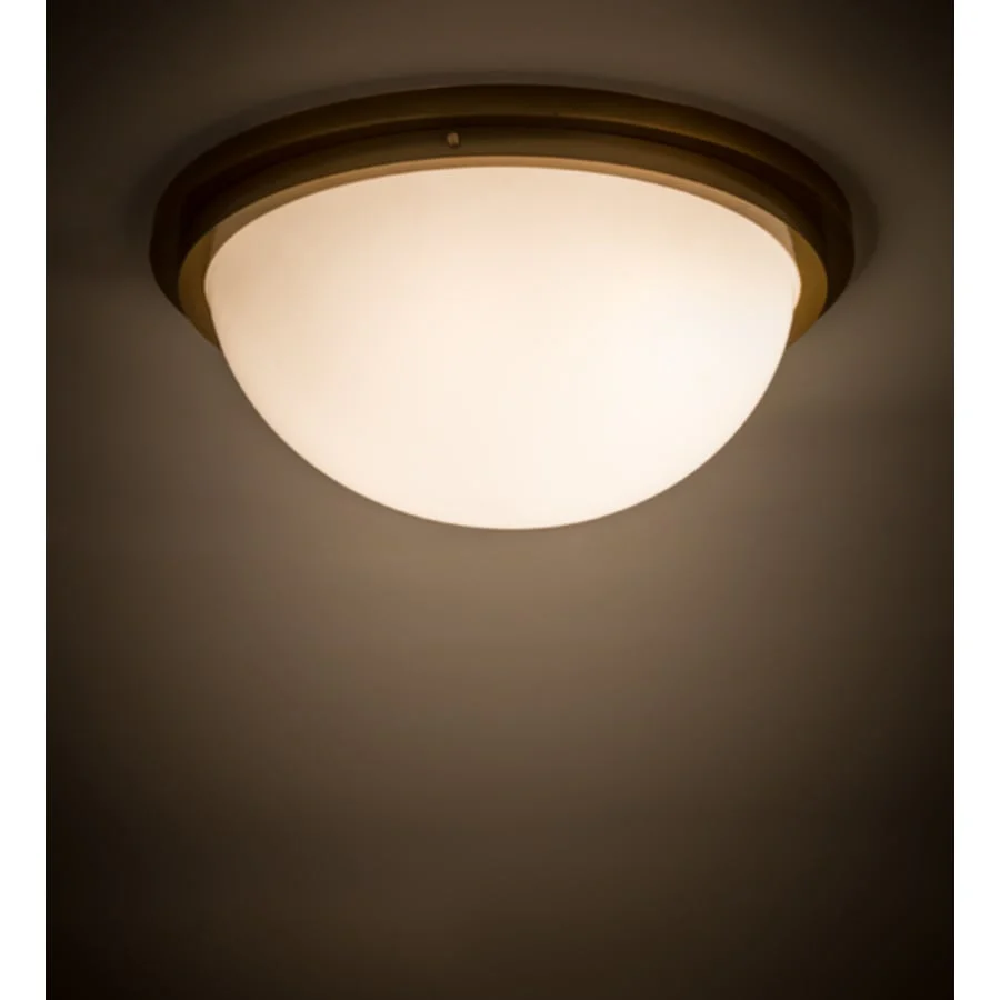 Meyda Tiffany Commerce 4 Light 25" Wide Flush Mount Bowl Ceiling Fixture - Image 2