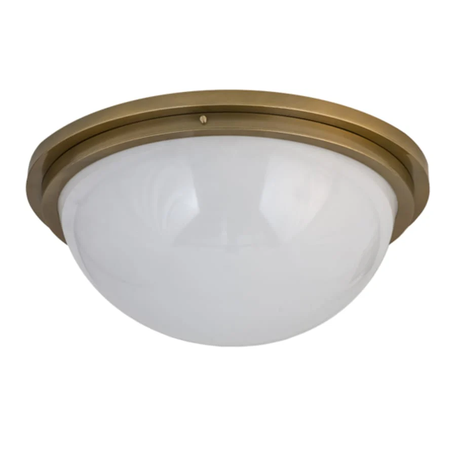 Meyda Tiffany Commerce 4 Light 25" Wide Flush Mount Bowl Ceiling Fixture - Image 3