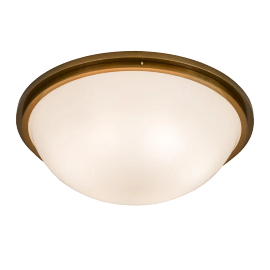 Meyda Tiffany Commerce 6 Light 37″ Wide Flush Mount Bowl Ceiling Fixture