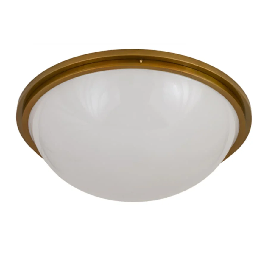 Meyda Tiffany Commerce 6 Light 37" Wide Flush Mount Bowl Ceiling Fixture - Image 3