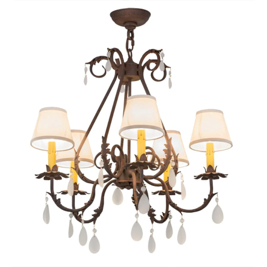 Meyda Tiffany Chantilly 5 Light 25" Wide Chandelier - Image 2