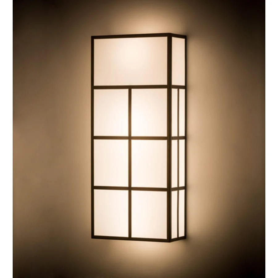 Meyda Tiffany Quadrato 6 Light 42" Tall Wall Sconce - Image 1