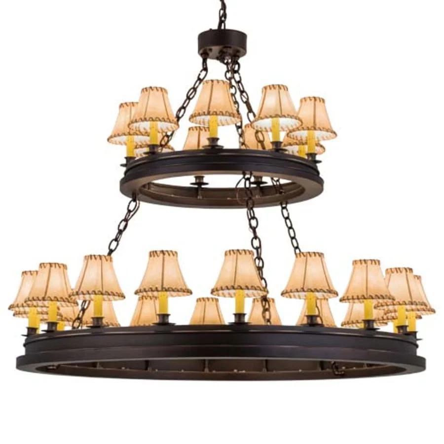 Meyda Tiffany Sullivan Ranch 27 Light 51" Wide Ring Chandelier - Image 1